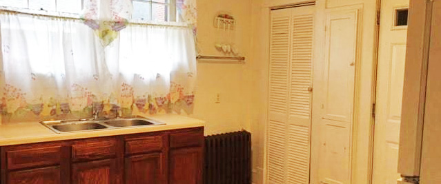 Sink and Kitchen of property located at 2305 Des Moines Avenue, Portsmouth, VA 23704