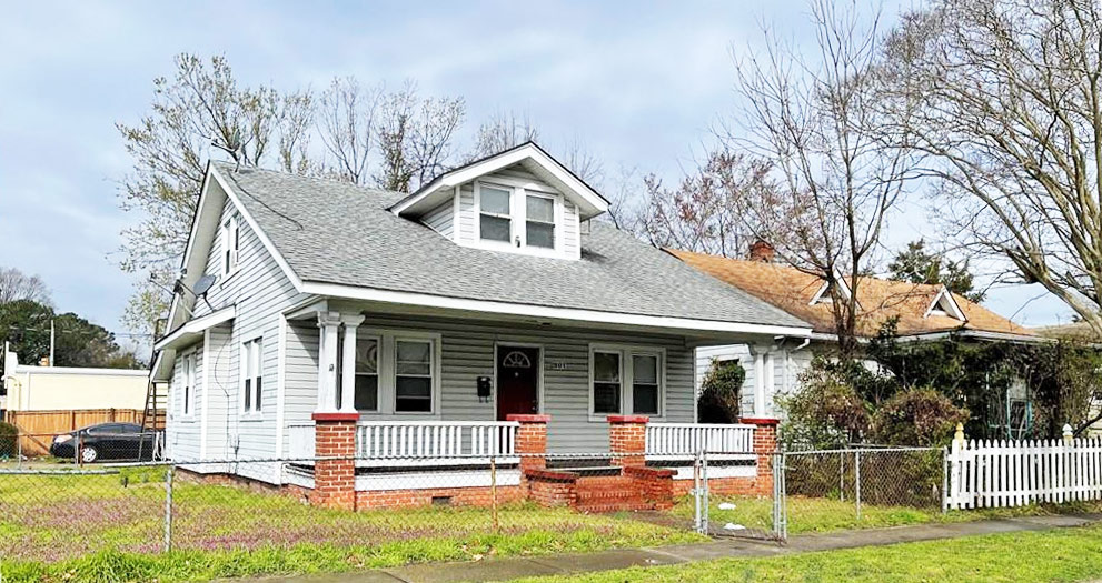 Front of property located at 2801 Somme Avenue, Norfolk, Virginia 23509