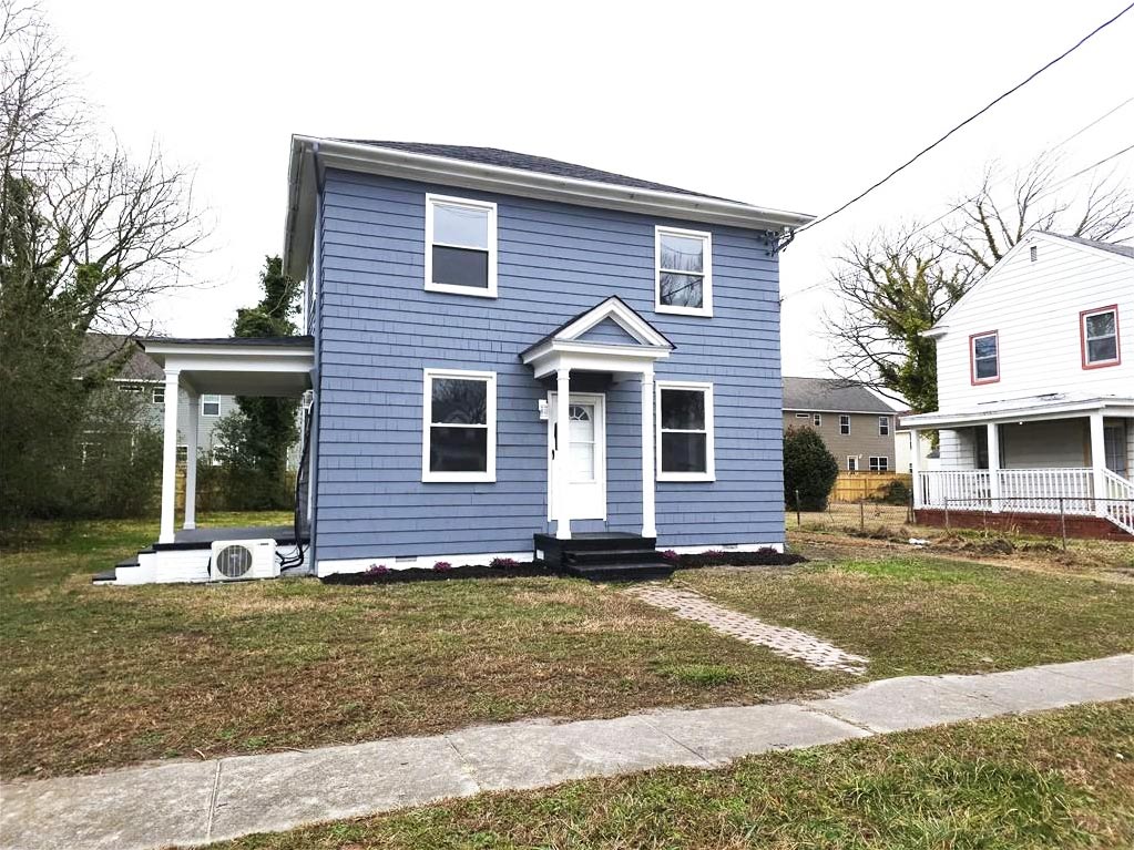 Front of property located at 2116 Parker Avenue, Portsmouth, Virginia 23704