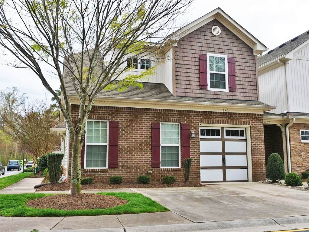 Front of real estate located at 843 Harvest Green Lane, Chesapeake, Virginia 23320